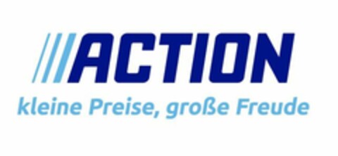 ACTION kleine Preise, große Freude Logo (EUIPO, 07.12.2022)