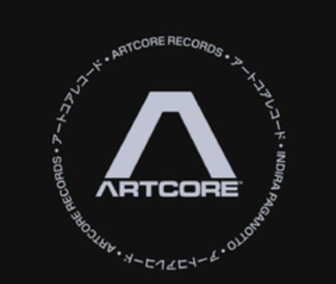 A ARTCORE ARTCORE RECORDS INDIRA PAGANOTTO Logo (EUIPO, 04/12/2023)