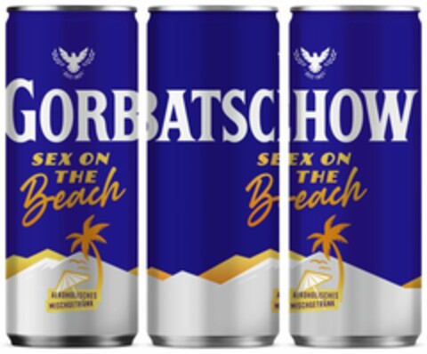 GORBATSCHOW SEX ON THE Beach ALKOHOLISCHES MISCHGETRÄNK Logo (EUIPO, 12.10.2023)
