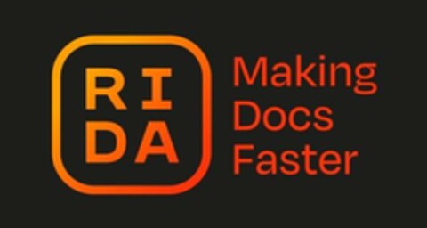 RIDA Making Docs Faster Logo (EUIPO, 04.10.2024)