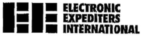 EE ELECTRONIC EXPEDITERS INTERNATIONAL Logo (EUIPO, 17.09.1998)