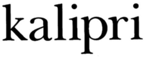 kalipri Logo (EUIPO, 09.12.1999)