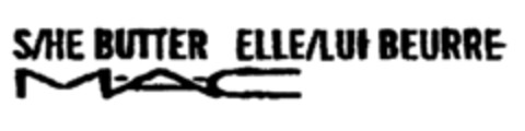 S/HE BUTTER ELLE/LUI BEURRE MAC Logo (EUIPO, 10/31/2000)