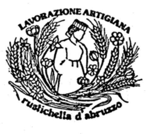 LAVORAZIONE ARTIGIANA rustichella d'abruzzo Logo (EUIPO, 04/20/2001)