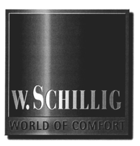 W. SCHILLIG WORLD OF COMFORT Logo (EUIPO, 26.03.2003)