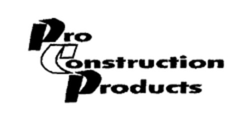 Pro Construction Products Logo (EUIPO, 03.02.2004)