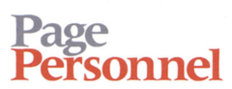 Page Personnel Logo (EUIPO, 01.12.2006)