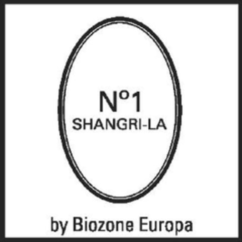 Nº 1 SHANGRI – LA BY BIOZONE EUROPA Logo (EUIPO, 09.03.2010)