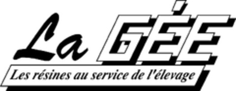 La GÉE, Les résines au service de l'élevage Logo (EUIPO, 23.09.2010)