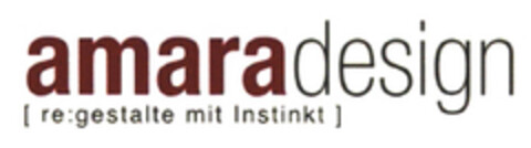 amaradesign [re:gestalte mit Instinkt] Logo (EUIPO, 28.02.2011)