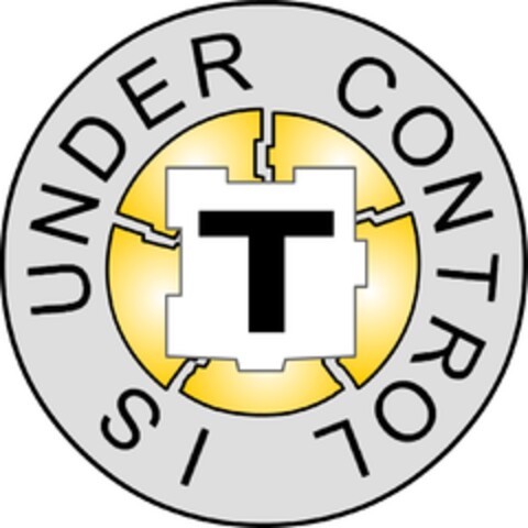 T IS UNDER CONTROL Logo (EUIPO, 30.07.2012)