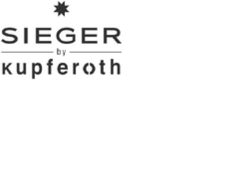 SIEGER BY KUPFEROTH Logo (EUIPO, 02/25/2013)