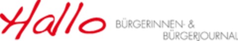 Hallo BÜRGERINNEN- & BÜRGERJOURNAL Logo (EUIPO, 13.03.2013)