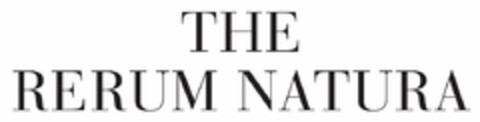 THE RERUM NATURA Logo (EUIPO, 23.12.2014)