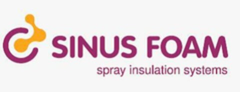 SINUS FOAM spray insulation systems Logo (EUIPO, 07/23/2015)