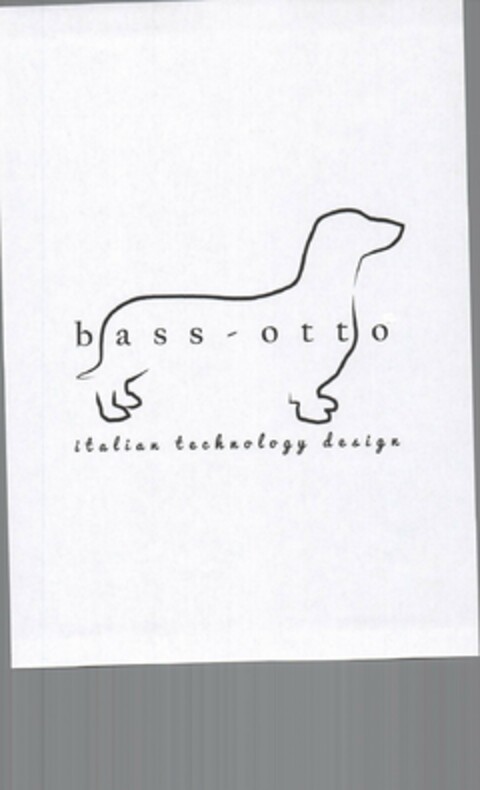 BASS OTTO ITALIAN TECHNOLOGY DESIGN Logo (EUIPO, 10.11.2015)