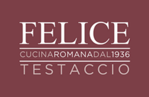 FELICE CUCINAROMANADAL1936 TESTACCIO Logo (EUIPO, 11/12/2015)