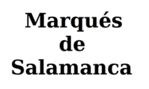 MARQUES DE SALAMANCA Logo (EUIPO, 13.05.2016)