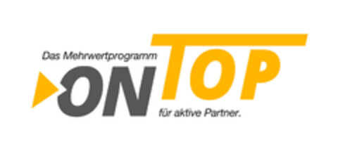 Das Mehrwertprogramm ONTOP für aktive Partner. Logo (EUIPO, 21.09.2018)