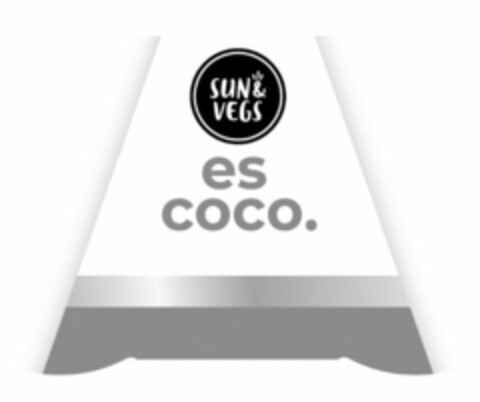 SUN&VEGS es coco. Logo (EUIPO, 08/07/2019)