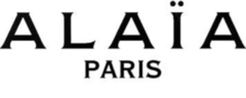 ALAÏA PARIS Logo (EUIPO, 14.10.2019)