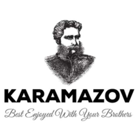 KARAMAZOV. Best Enjoyed With Your Brothers Logo (EUIPO, 22.01.2020)