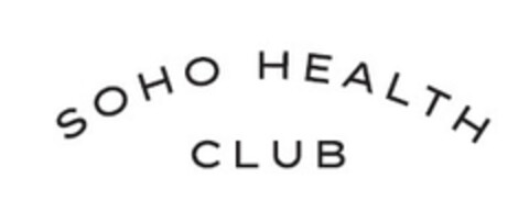 SOHO HEALTH CLUB Logo (EUIPO, 09/16/2020)