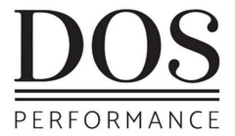 DOS PERFORMANCE Logo (EUIPO, 10/22/2021)