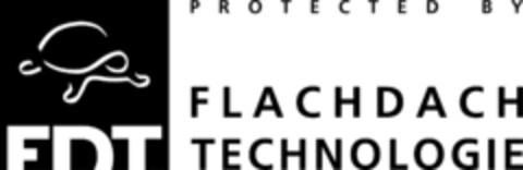 PROTECTED BY FDT FLACHDACH TECHNOLOGIE Logo (EUIPO, 19.09.2022)