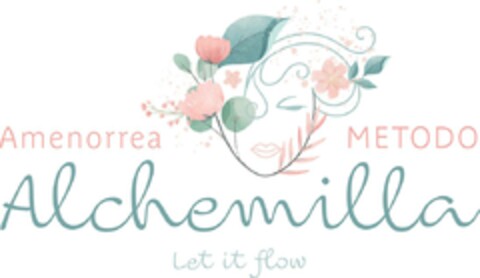 AMENORREA METODO Alchemilla Let it flow Logo (EUIPO, 03/27/2023)