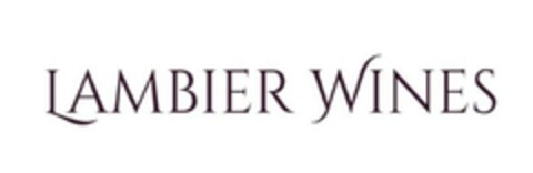 LAMBIER WINES Logo (EUIPO, 03/29/2023)