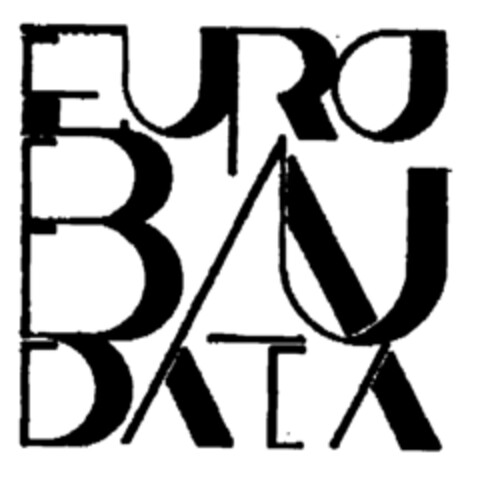 EURO BAU DATA Logo (EUIPO, 09/18/1996)