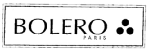 BOLERO PARIS Logo (EUIPO, 11.10.1999)