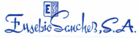 ES Eusebio Sanchez,S.A. Logo (EUIPO, 30.11.1999)