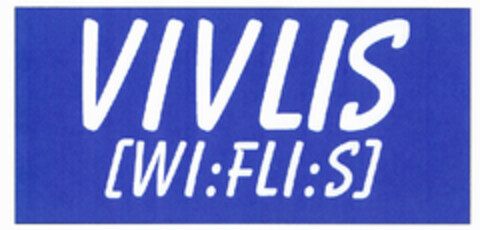 VIVLIS [WI:FLI:S] Logo (EUIPO, 07/27/2000)