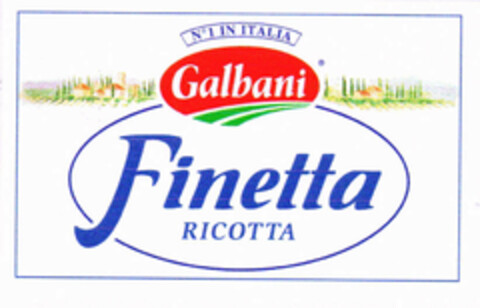 Galbani Finetta RICOTTA Nº1 IN ITALIA Logo (EUIPO, 13.07.2001)