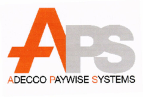 APS ADECCO PAYWISE SYSTEMS Logo (EUIPO, 03/22/2002)