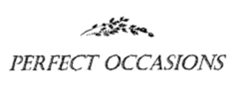 PERFECT OCCASIONS Logo (EUIPO, 11.10.2002)