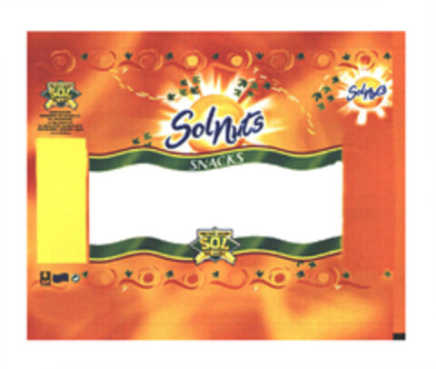 Solnuts Snacks Logo (EUIPO, 23.06.2003)