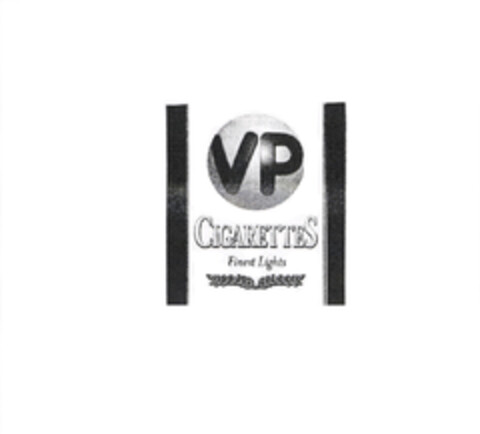 VP CIGARETTES FInest Lights Logo (EUIPO, 09/22/2004)