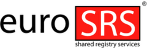 euro SRS shared registry services Logo (EUIPO, 16.10.2004)