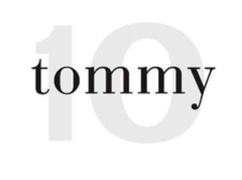 10 tommy Logo (EUIPO, 24.04.2006)