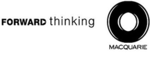 FORWARD thinking MACQUARIE Logo (EUIPO, 07.06.2006)