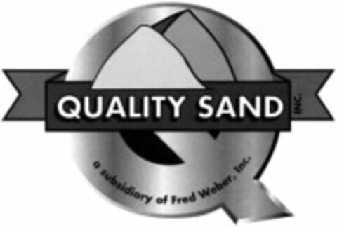 QUALITY SAND INC. a subsidiary of Fred Weber, Inc. Logo (EUIPO, 07/11/2006)