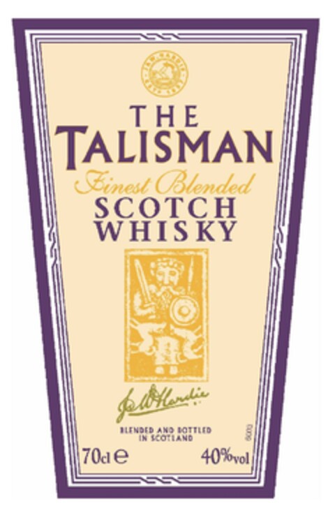THE TALISMAN Finest Blended SCOTCH WHISKY Logo (EUIPO, 06.06.2007)