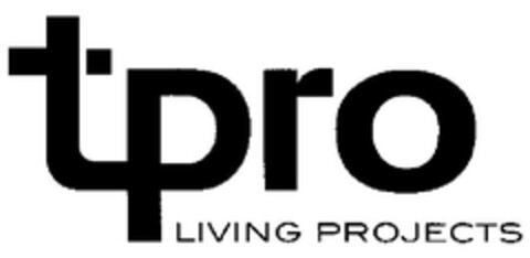 tpro LIVING PROJECTS Logo (EUIPO, 27.08.2007)