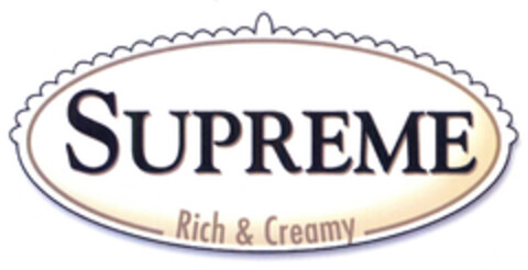 SUPREME Rich & Creamy Logo (EUIPO, 03.12.2008)