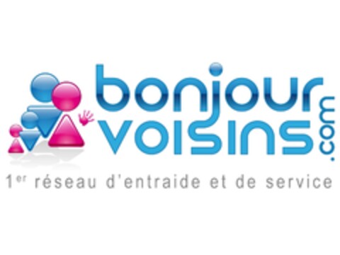 Bonjourvoisins.com 1er réseau d'entraide et de service Logo (EUIPO, 27.05.2010)