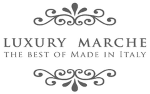 LUXURY MARCHE THE BEST OF MADE IN ITALY Logo (EUIPO, 04.10.2010)