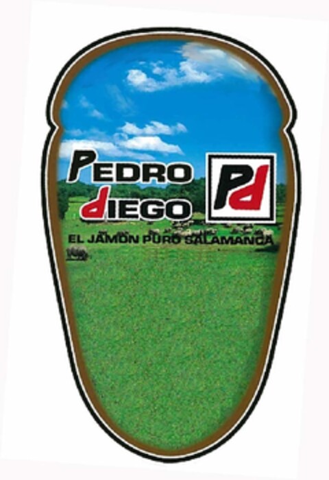 PEDRO DIEGO PD EL JAMON PURO SALAMANCA Logo (EUIPO, 08/18/2011)